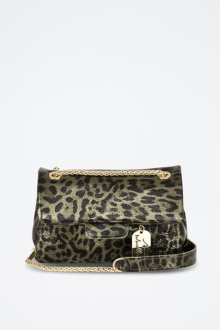 Sac bandoulière en cuir Ondina - Vert