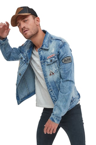 Veste en jean Max - Bleu