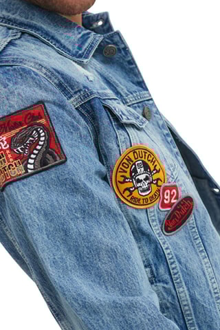 Veste en jean Max - Bleu