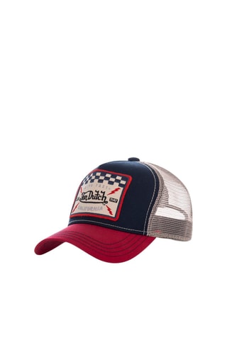 Gorra infantil - Beige, rojo y azul