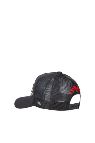 Gorra Love - Blanco, negro y rojo