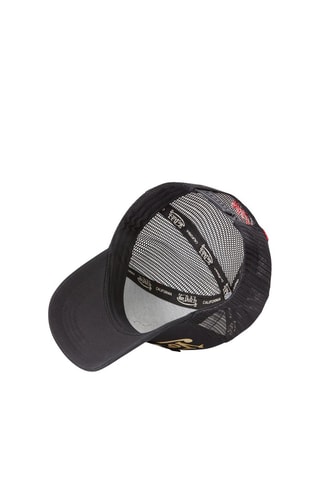 Gorra Love - Blanco, negro y rojo