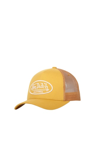 Gorra - Blanco, amarillo y marrón