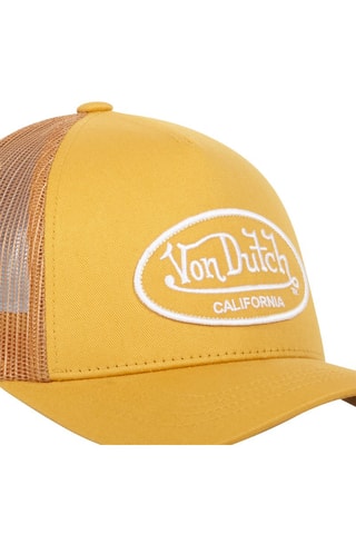 Gorra - Blanco, amarillo y marrón