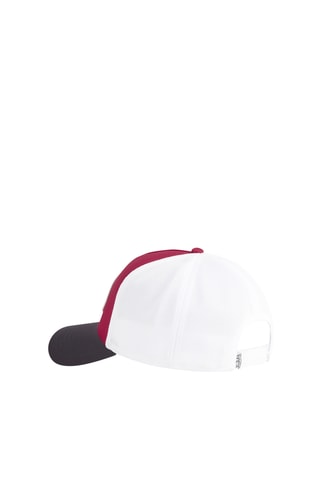 Gorra - Rojo, burdeos y gris