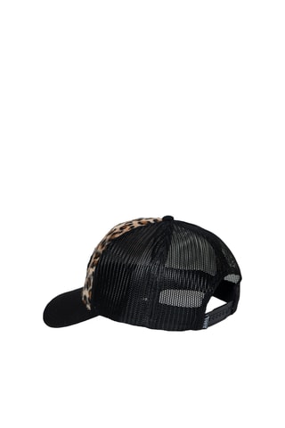 Gorra - Negro, blanco y beige