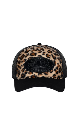 Gorra - Negro, blanco y beige