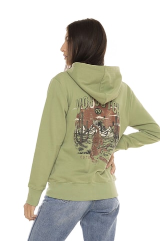 Sudadera con capucha - Verde