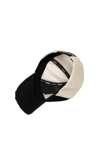 Gorra - Negro y beige