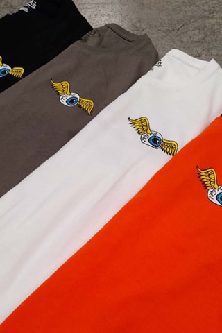 Camiseta - Blanco, negro, azul, verde y amarillo