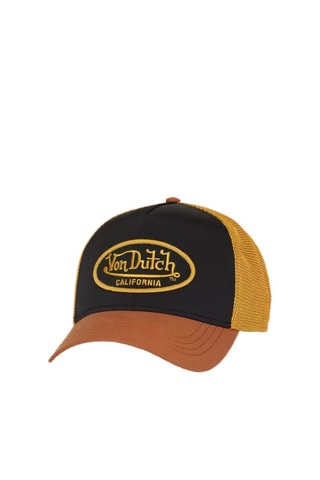 Casquette - Noir, jaune et marron