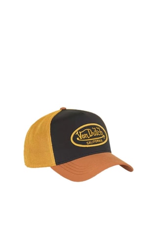 Casquette - Noir, jaune et marron