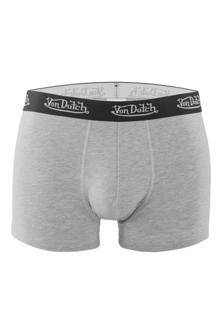 4 bóxers Classic - Negro y gris