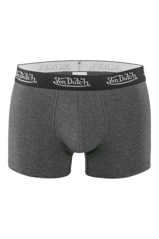 4 bóxers Classic - Negro y gris