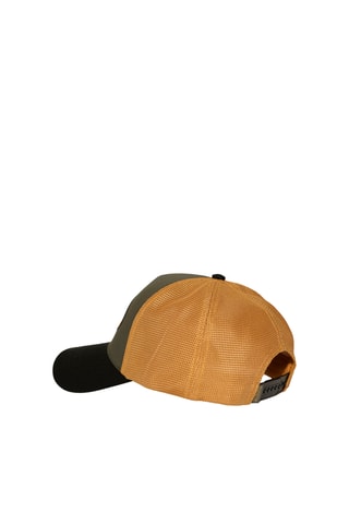 Gorra - Negro, caqui y rojo