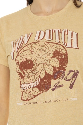 Camiseta regular - Beige