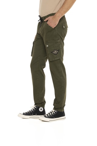 Pantalón recto - Caqui