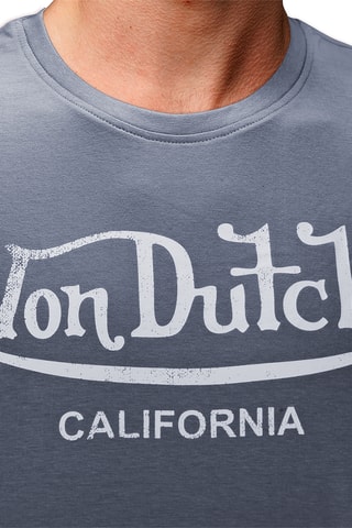 Camiseta regular - Gris y blanco