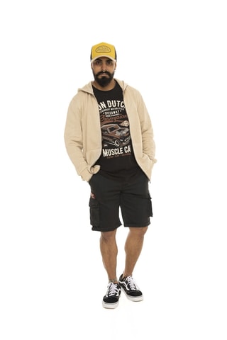 Sudadera con capucha - Beige