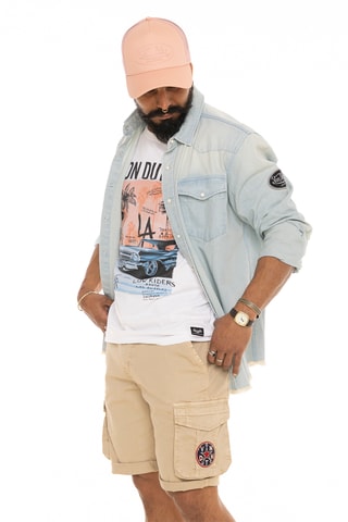 Camisa vaquera regular fit - Azul