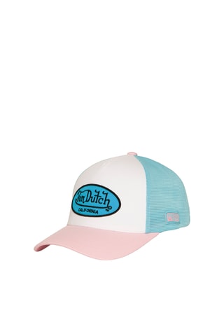Gorra - Rosa, azul y verde