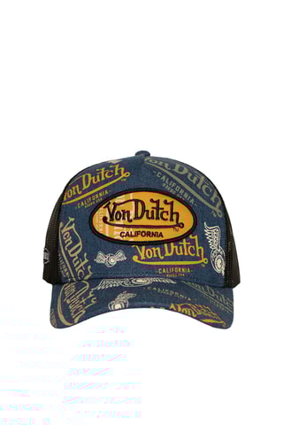 Gorra - Naranja, negro y beige