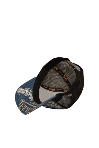 Gorra - Naranja, negro y beige