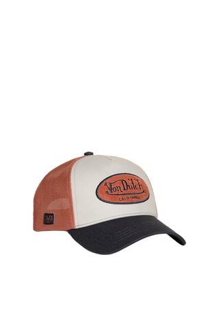 Gorra - Negro, blanco y beige