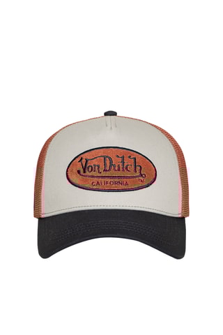 Gorra - Negro, blanco y beige