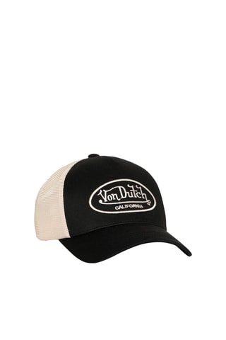 Gorra - Negro y beige