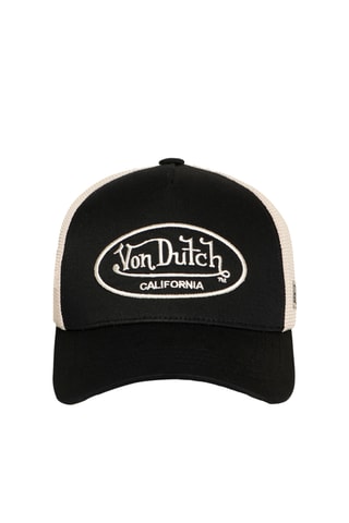 Gorra - Negro y beige