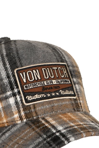 Gorra - Gris, naranja y blanco