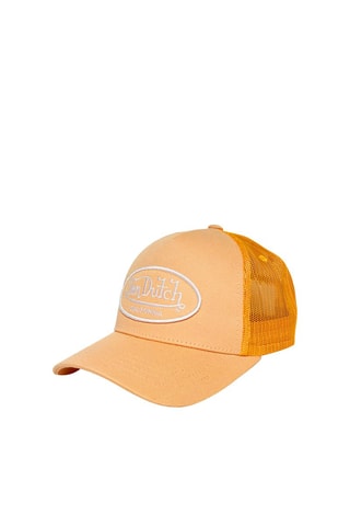 Gorra Lof - Blanco y naranja
