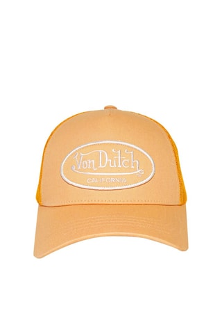 Gorra Lof - Blanco y naranja