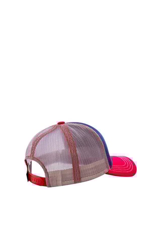 Gorra Trucker Colors - Blanco, rojo y azul