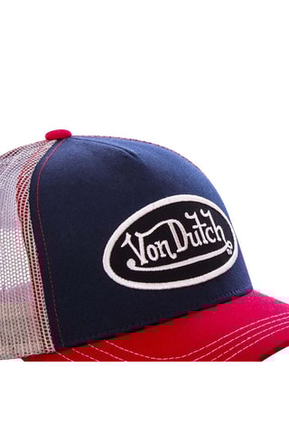 Gorra Trucker Colors - Blanco, rojo y azul