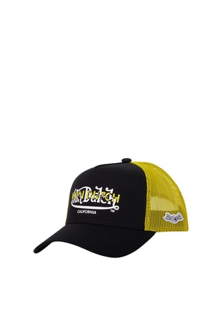 Gorra - Blanco, negro y amarillo
