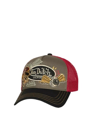 Gorra - Negro, rojo y verde