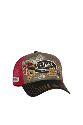 Gorra - Negro, rojo y verde