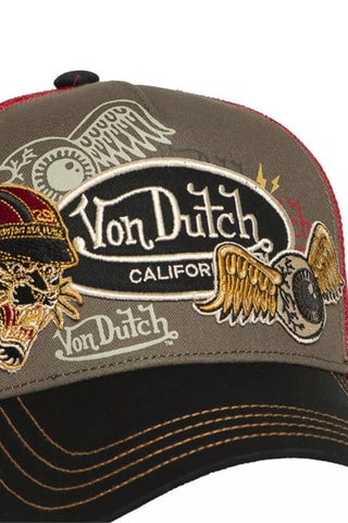 Gorra - Negro, rojo y verde