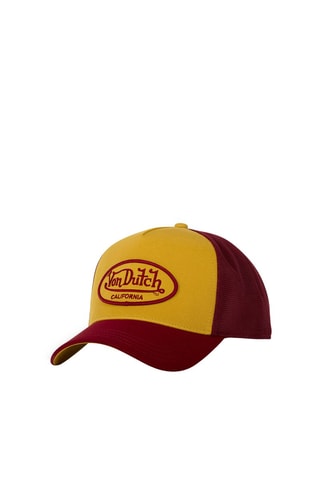Gorra Burgundy - Rojo y naranja