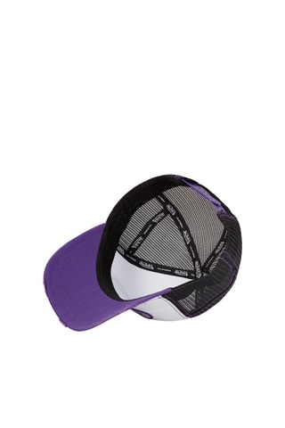 Gorra Summer - Blanco y violeta