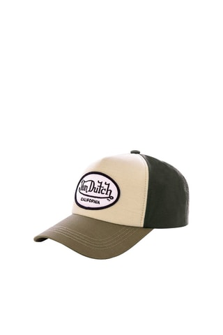 Gorra Jacks - Beige y verde
