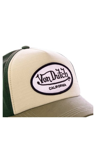 Gorra Jacks - Beige y verde