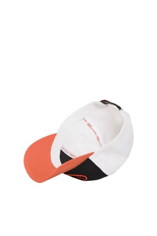 Gorra - Blanco, negro y naranja