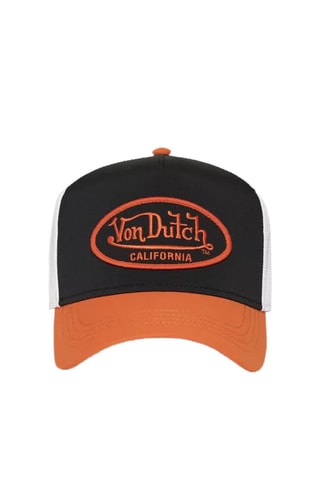 Gorra - Blanco, negro y naranja