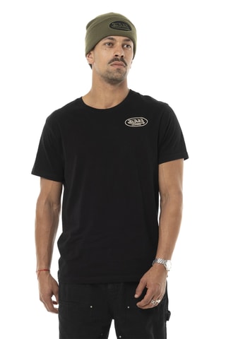 Camiseta regular - Negro y blanco