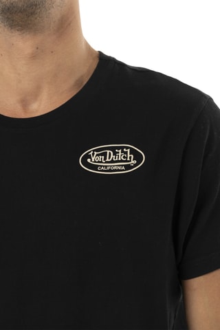 Camiseta regular - Negro y blanco