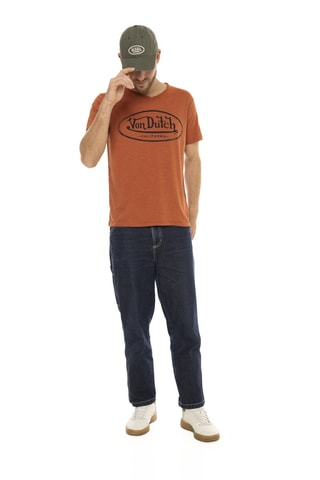 Camiseta regular - Rojo