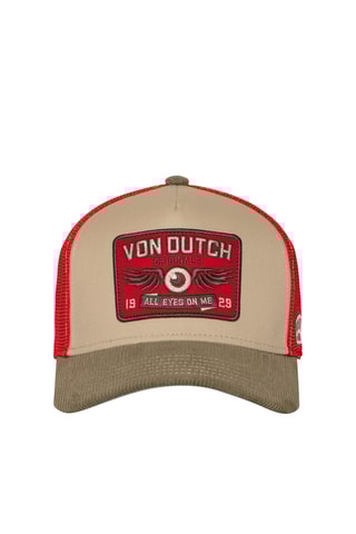 Gorra - Caqui, verde y rojo